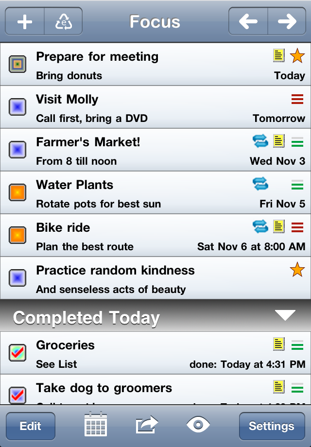 Errands To-Do List free app screenshot 4