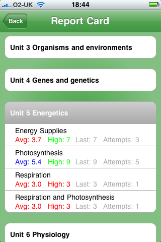Biology A Level Examstutor (Login Version) free app screenshot 3