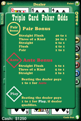 Triple Card Poker