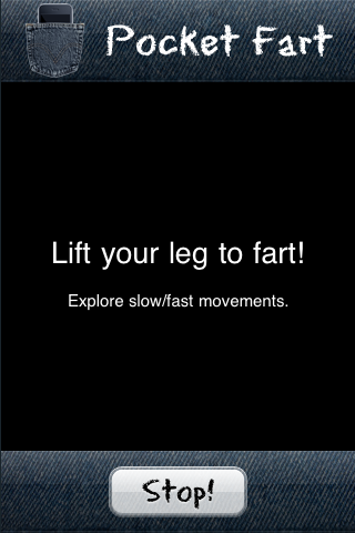 Pocket Fart - Accelerometer Driven Flatulence free app screenshot 4