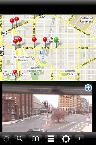 Washington DC Traffic free app screenshot 1