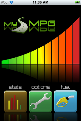 MyMPG free app screenshot 1
