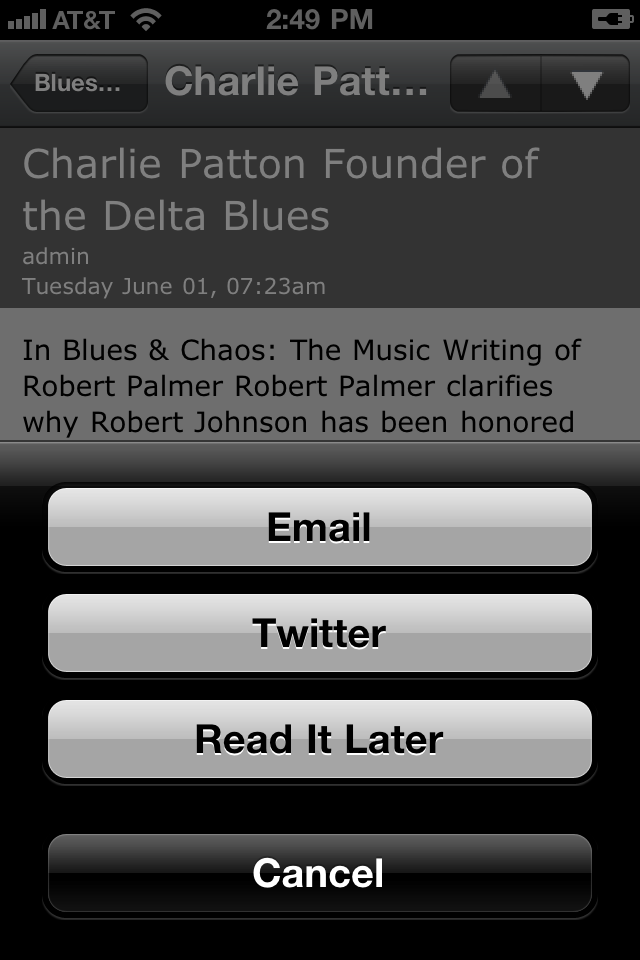 Jazz Blues News -- free app free app screenshot 3
