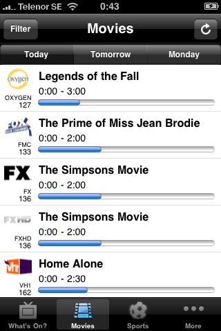 TV-Guide USA free app screenshot 4