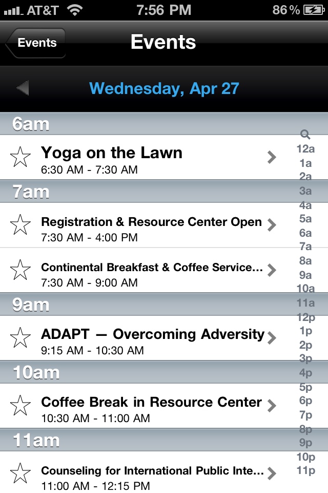 NALP 2011 Annual Education Conference & Resourc... free app screenshot 3