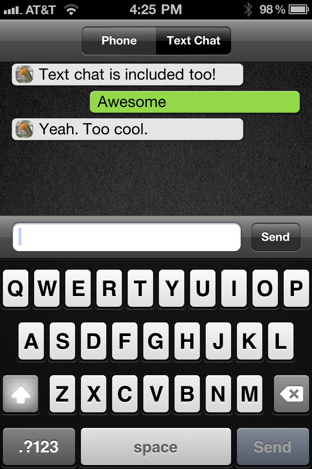 GamePhone - Free voice calls and text chat for Game Center