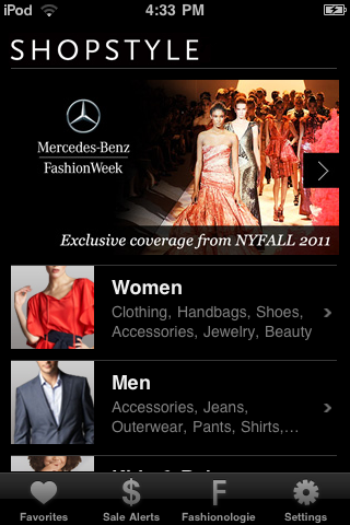 ShopStyle free app screenshot 1