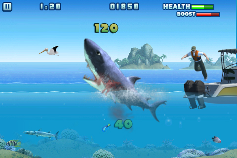 Hungry Shark - Part 1 free app screenshot 1