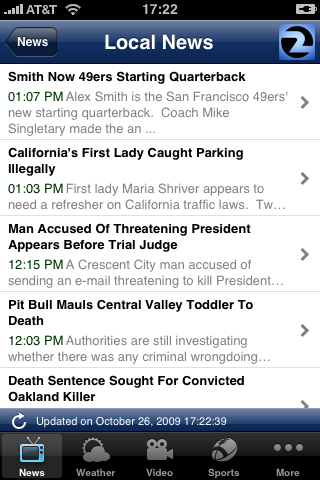 KTVU San Francisco Oakland San Jose Bay Area News free app screenshot 1