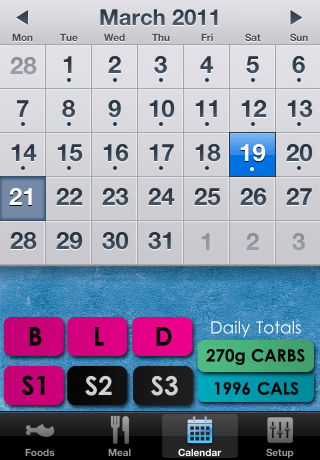 Carbs & Cals Lite - A visual guide to Carbohydrate & Calorie Counting free app screenshot 4