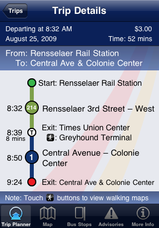 CDTA iRide free app screenshot 2