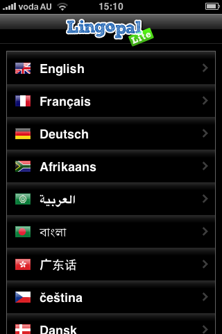Lingopal Tagalog (Filipino) LITE - talking phrasebook free app screenshot 3