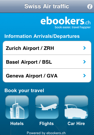 Swiss Flight Tracker by ebookers.ch free app screenshot 2