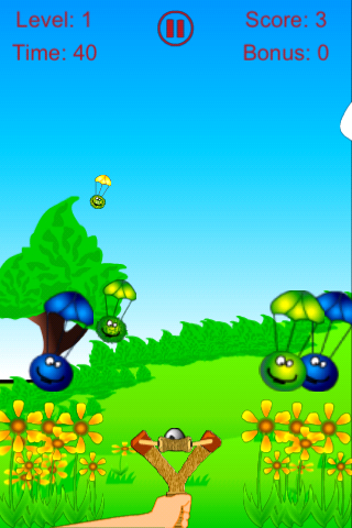 Flying Insects (Music Edition) free app screenshot 1