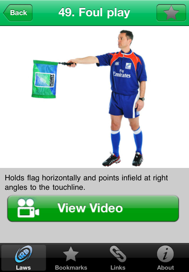 IRB Laws of Rugby free app screenshot 4