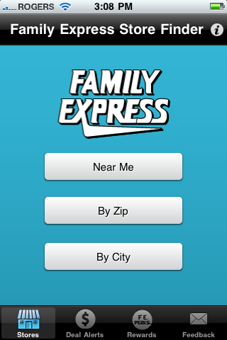Family Express Store Finder free app screenshot 1