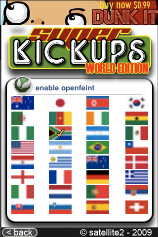 Super KickUps - World Edition free app screenshot 3