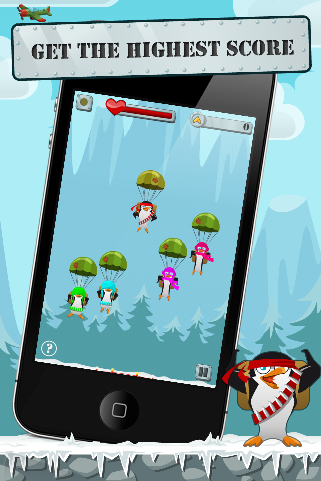 Penguin Airborne free app screenshot 3