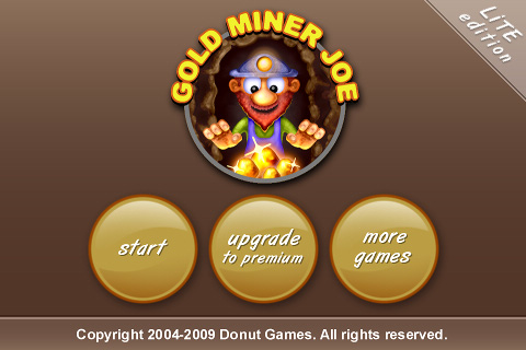 Gold Miner Joe LITE free app screenshot 2