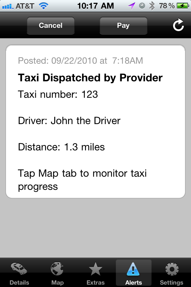 Taxi Magic free app screenshot 4