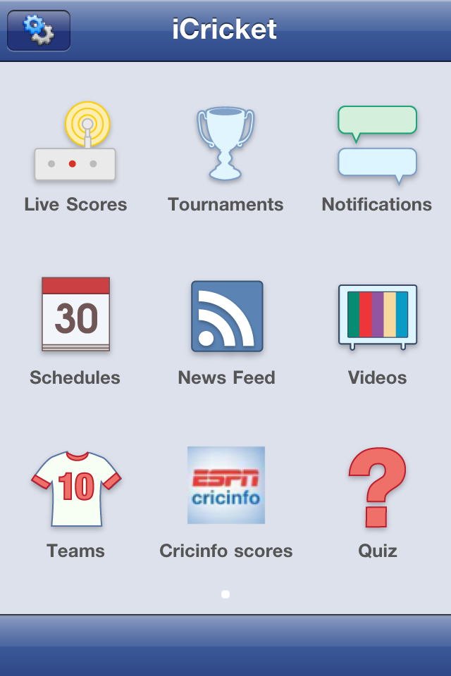 iCricket - most popular Cricket app free app screenshot 1