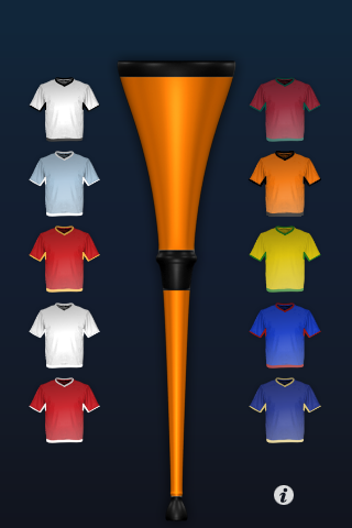 Vuvuzela 2010 free app screenshot 2