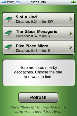 Geocaching Intro free app screenshot 4