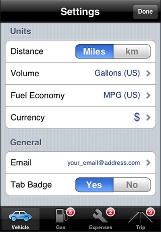 VehiCal - Car Expense Management free app screenshot 2