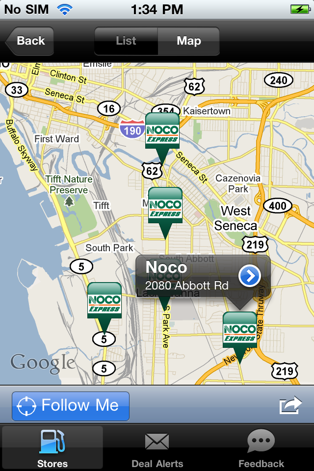 NOCO Express Store Finder free app screenshot 4