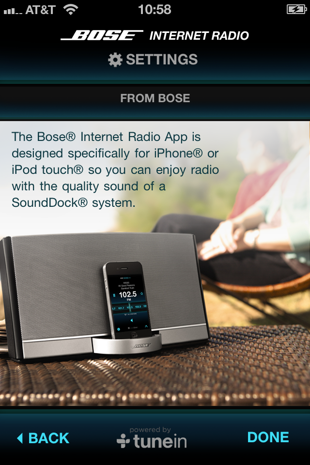 Bose Internet Radio App screenshot 3