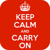 Keep Calm and Carry Onartwork