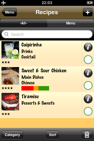 HeadCook - Recipes & Shopping List