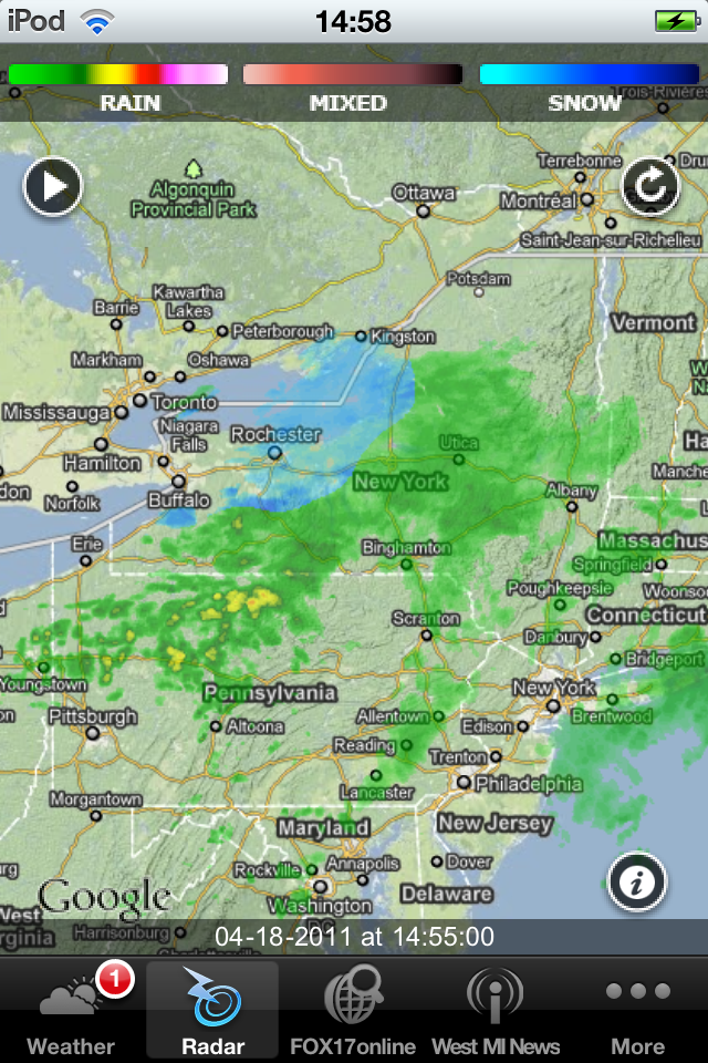 best weather radar app for iphone 2012
