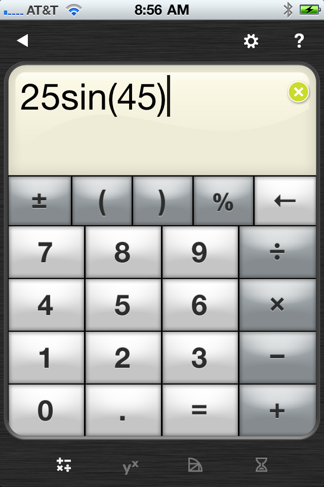 iphone engineering calculator