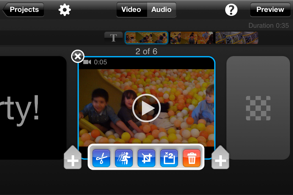 video splicing app