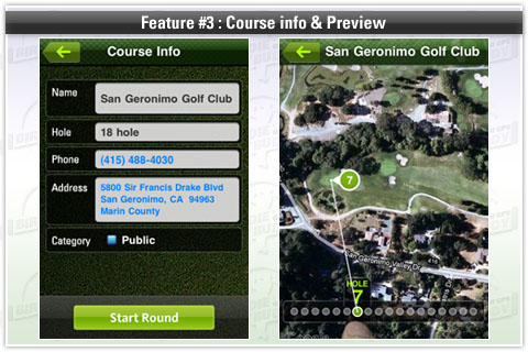 Birdie Buddy Golf GPS free app screenshot 3