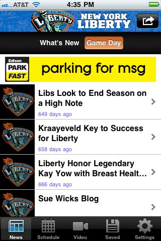 New York Liberty free app screenshot 4