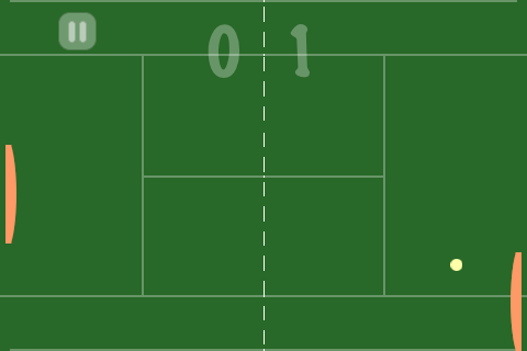 Simple Tennis Old School free app screenshot 1