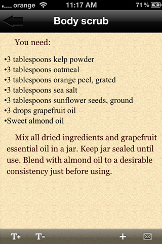 Bath and Body Recipes