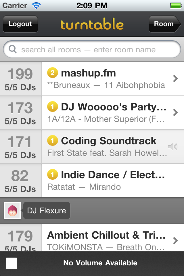 Socialize While Listening to Music With The Nifty 'Turntable.fm' for iPhone 