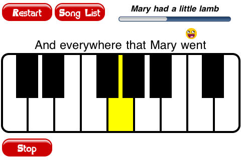 Kids Piano! free app screenshot 2