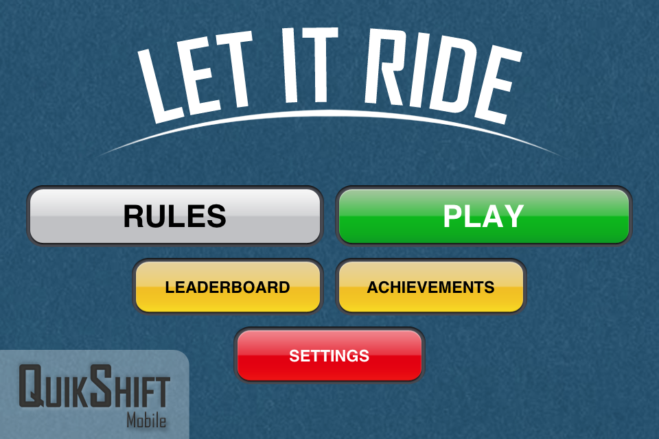Let It Ride Poker free app screenshot 1