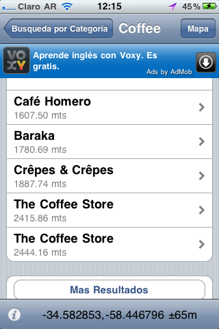 NearBy Finder - GPS Local Search free app screenshot 2