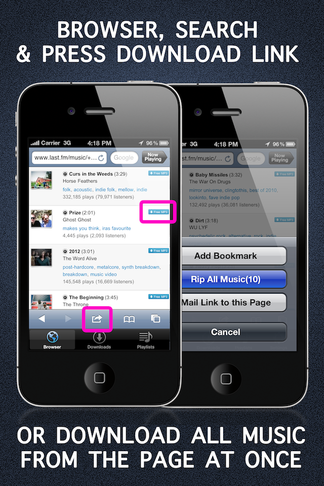 Internet Mp3 Downloader App For Iphone 4