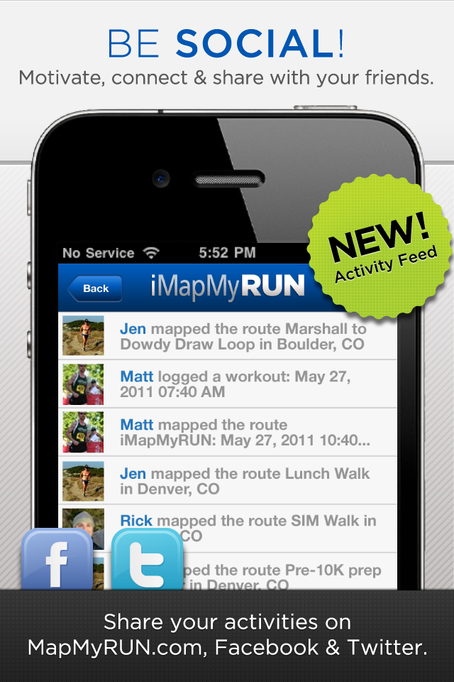 iMapMyRUN - Running, Run, Jogging, Training, GPS, Fitness, Workout, Diet, Calories free app screenshot 2