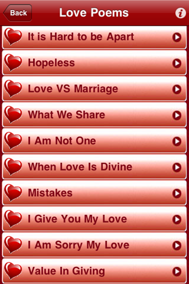 Image of *** Love Poems With Loves ***