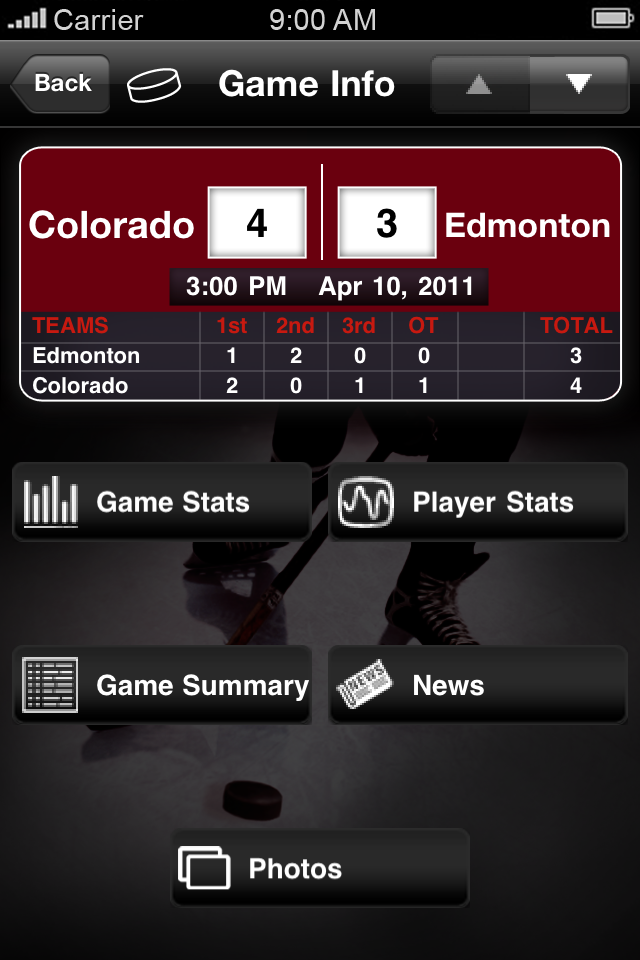 Denver Post Pro Hockey free app screenshot 3