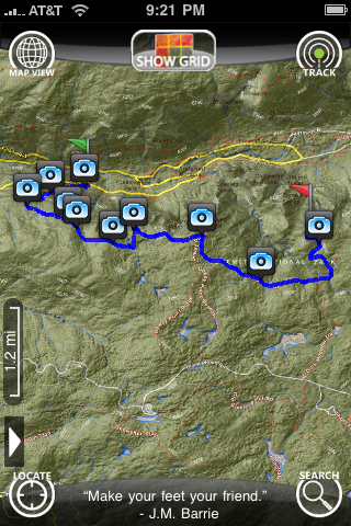 AccuTerra - On Demand Maps & GPS Tracker free app screenshot 3