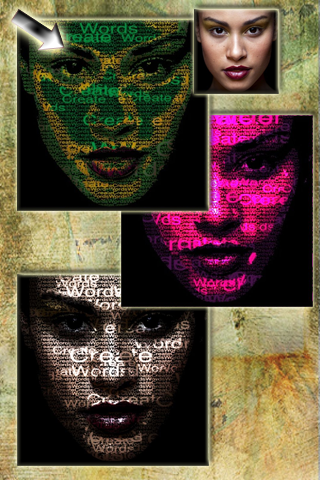aTypo Picture - Amazing Typographic Picture (a wordfoto) free app screenshot 1