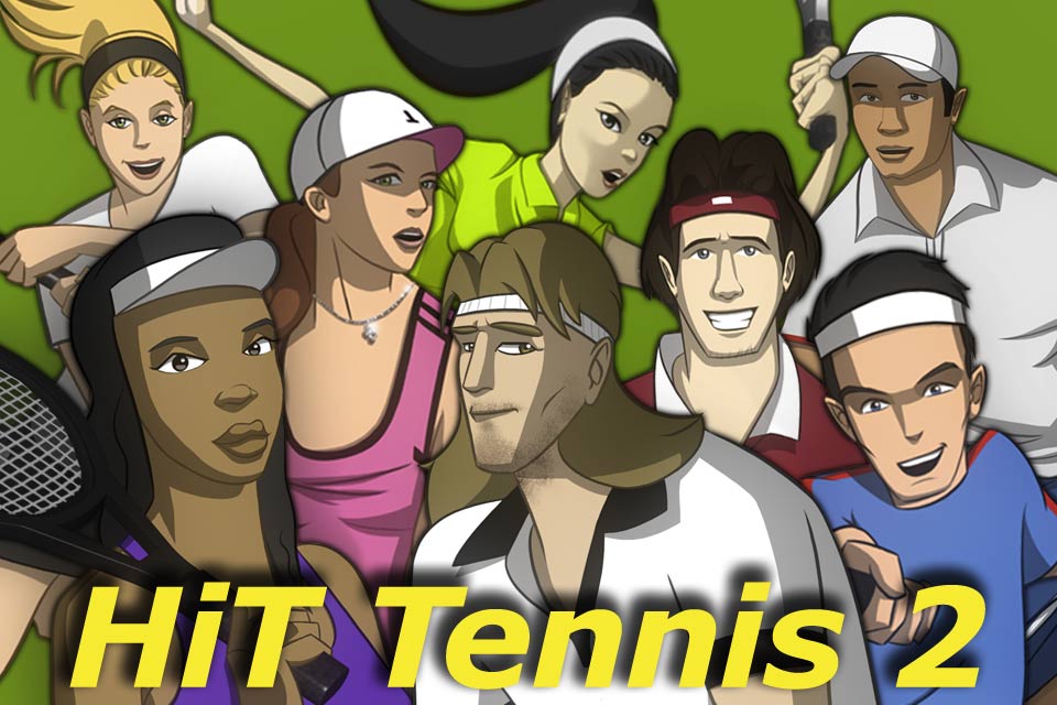 Hit Tennis 2 free app screenshot 2